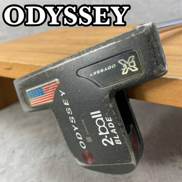 ODYSSEY 2-ball BLADE DF パター33インチオデッセイ ODYSSEY オデッセイ 2ball・BLADE XDF USA ボール ブレード