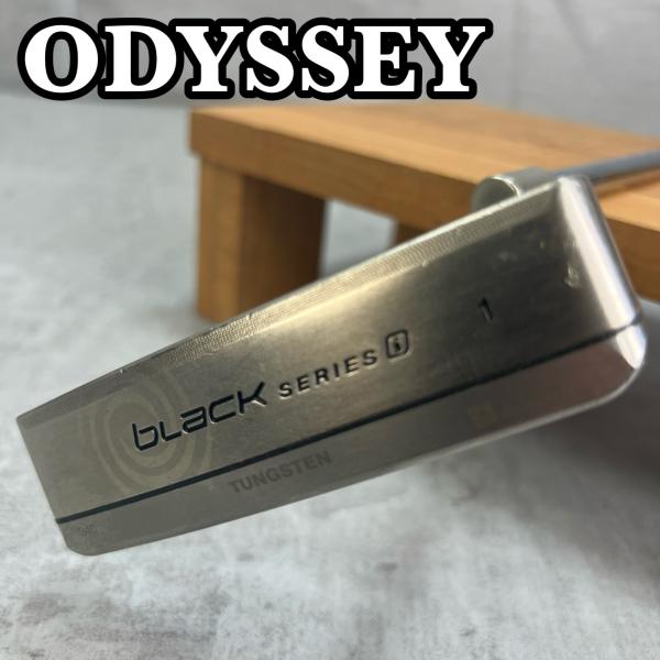 ODYSSEY　オデッセイ　black　SERIES　1 ブラックシリーズ　メンズゴルフパター　スチール　右利き用　PT　ピン型　35インチ　534g ODYSSEY オデッセイ black SERIES 1 ブラックシリーズ メンズ