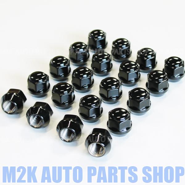 ホイールナット ブラック ブラックナット ショートナット M12 P1.25