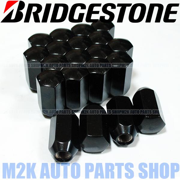 BRIDGESTONE（ブリヂストン） ホイールナット 20個 42mm ブラック