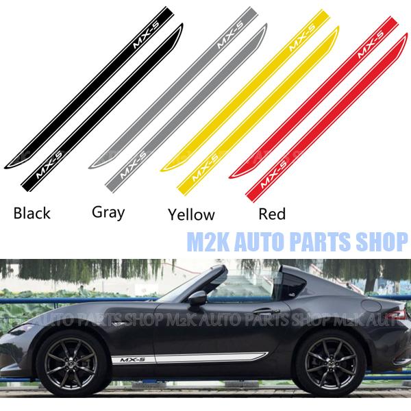MX-5 ステッカー 2枚 ロードスター ロゴ サイドステッカー マツダ