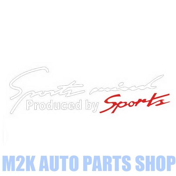 送料無料 Sports Mind スポーツ マインド Jsm Usdm ステッカー ヘラフラ スタンス 1枚 ホワイト レッド Mk Etc Spmind Whred M2k Auto Parts 通販 Yahoo ショッピング
