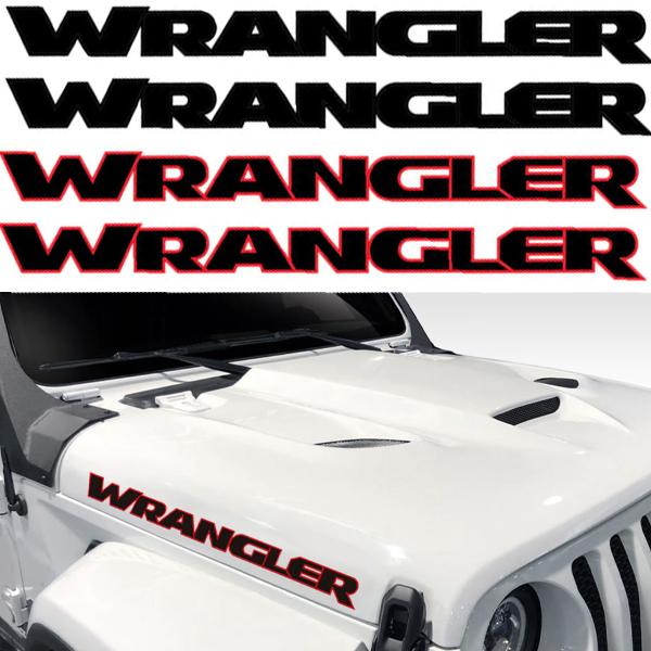 ジープ ラングラー ステッカー 2枚 JEEP Wrangler JK JL