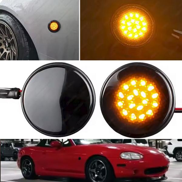 NA NB NC ロードスター サイド マーカー ウィンカー フェンダーマーカー マツダ na8c na6c nb6c nb8c 花型