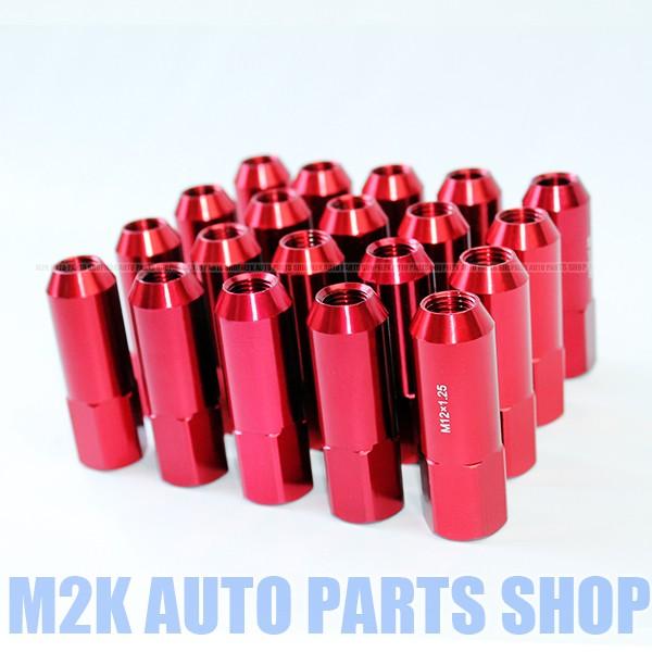 ���B �z�C�[���i�b�g 60mm �A���~ JDM USDM �i�b�g P1.5 19HEX 60�x M12 ���b�h 20��