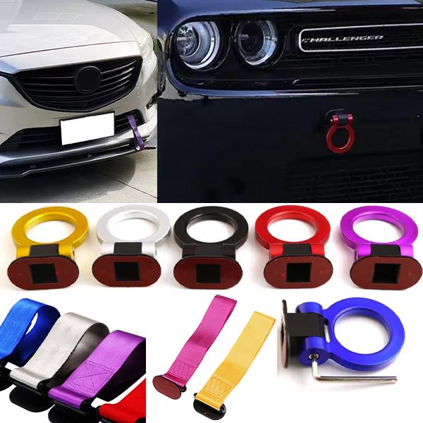 牽引フック ダミー 牽引ストラップ 貼付 可倒式 樹脂 86 BRZ ドリフト