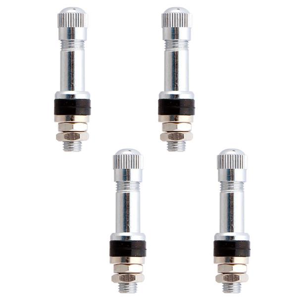 TECH クランプインバルブ エアバルブ 4個 内締め チューブレス テック 11φ 39.5mm タイヤ交換 リフレッシュ 普通車 軽自動車 awv140-1