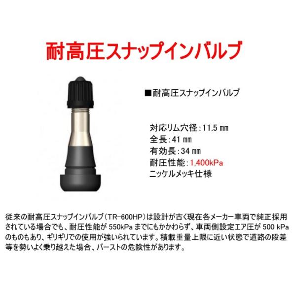耐高圧 エアバルブ 4個 ハイエース キャラバン 商用車 スリーブ付き スナップインバルブ エアーバルブ スナップインバルブ :MK-VALVEV3-23-9-4:M2K AUTO PARTS 通販 TR413S エアバルブ 日本 製 4個 パシフィック スリーブ付き スナップインバルブ エア バルブ スナップインバルブ チューブレスタイヤ ゴムバルブ