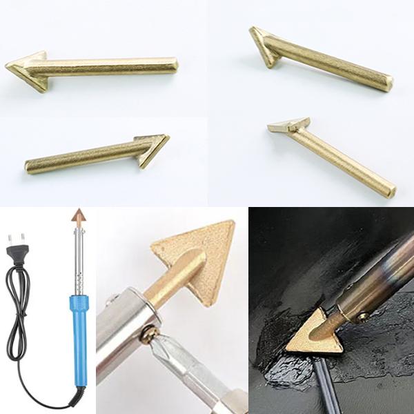 プラスチック 溶接機 棒 純正エアロ 割れないエアロ 補修 ハンダ DIY ツール ガレージ 修理 溶接はんだごて 替えチップ タイプCの販売ですエアロパーツ や プラスチック製品 などの補修に!!PPなど純正エアロ バイク 外装 純ベタ ...