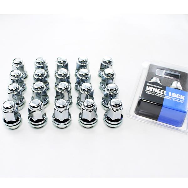 速達 ロックナット BS ブリヂストン トヨタ 純正ホイール 用 平面座 4