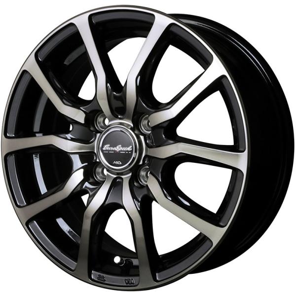 マルカサービス 15インチ DC52 5.5J+43 4H-100 1本 ブラック マルカサービス 15インチ DC52 5.5J+43 4H-100 1本 ブラック