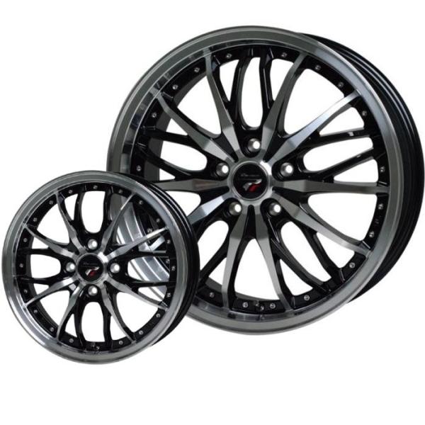 プリウス等に　Hot stuff アルミホイール　風間 HOT STUFF（ホットスタッフ） 18インチ HM-3 7J+48 5H-100 1本