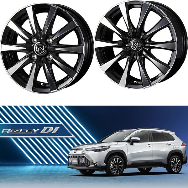 Weds RiZLEY LUXUZY-BLACK ライツレー 社外ホイール 18インチ 4本 7.5