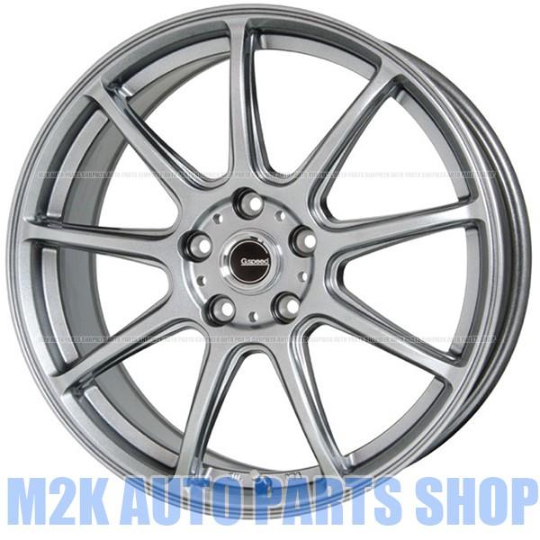 18インチ G-01 7.5J+38 5H-114.3 4本 ホイール アルファード