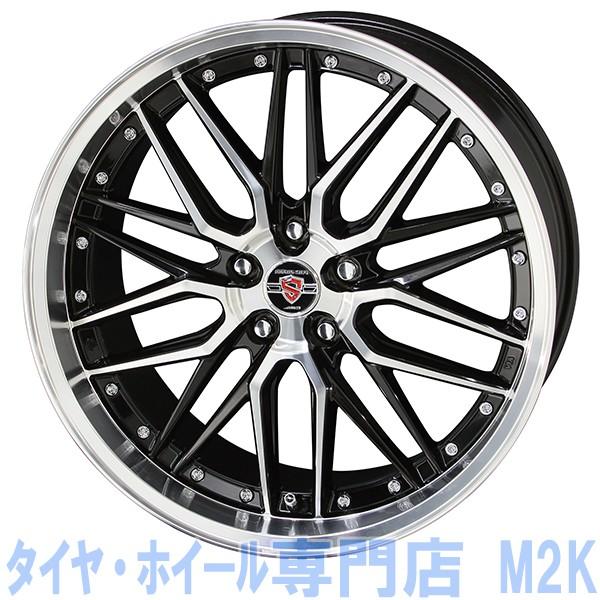 共豊 20インチ シュタイナー LMX ブラックポリッシュ 8.5J+35 5H-114.3 