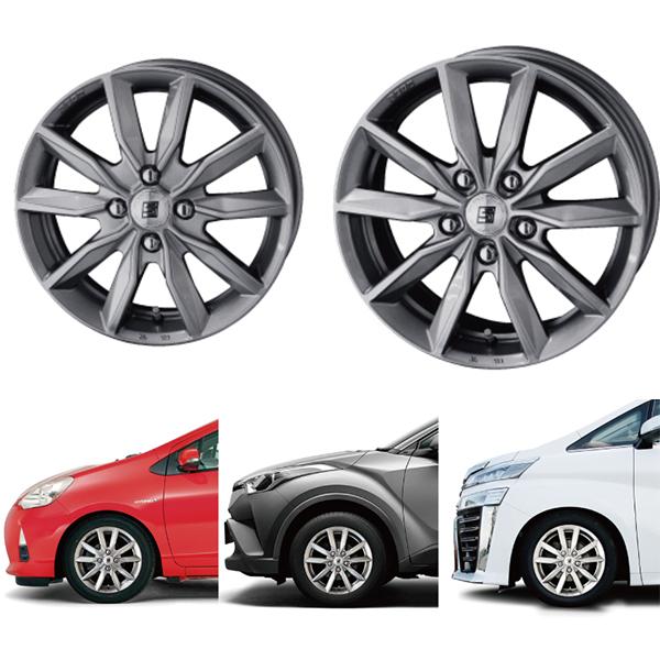 14インチ ザイン Sv 5j 42 4h 100 4本 シルバー Jwl T プロボックス サクシード 車検 業販 Mkh4seinsv M2k Auto Parts 通販 Yahoo ショッピング