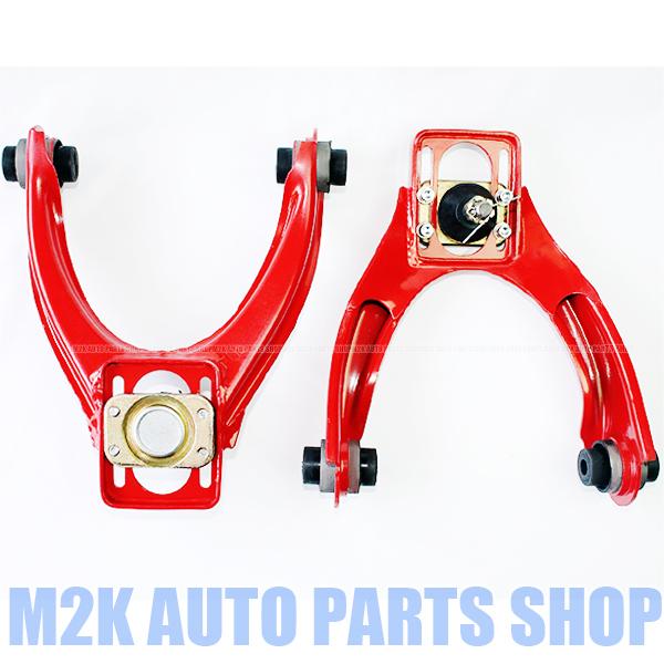シビック EK4 フロント キャンバー 調整 アッパーアーム ヘラフラ スタンス jdm usdm ドレスアップ 赤 レッド