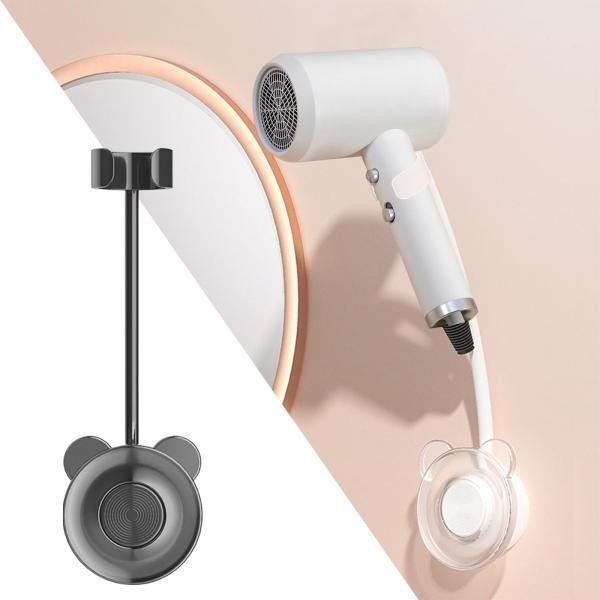 壁掛けヘアドライヤースタンドホルダーハンズフリードライヤーラック 接着剤強力負荷ヘアツール 曲げ可能なロッド ヘアドライヤースタンドパンチフ Stkstpsds196 M5103 通販 Yahoo ショッピング