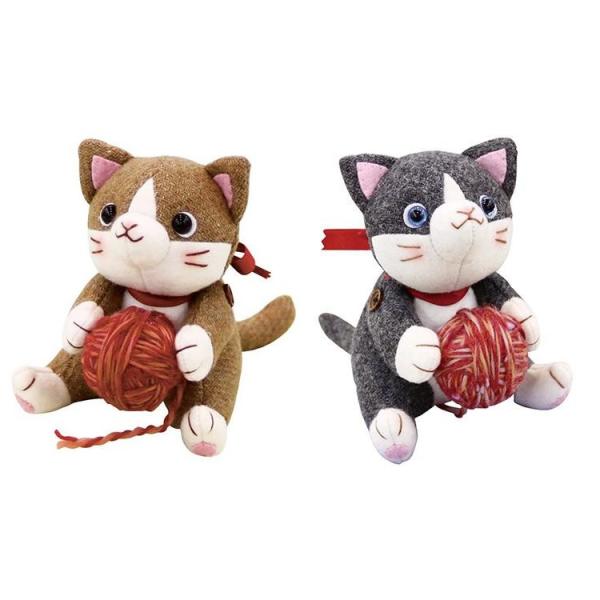 オリムパス キャットコレクション ぬいぐるみキット 毛玉大好き かわいいこねこ Barta1 Com