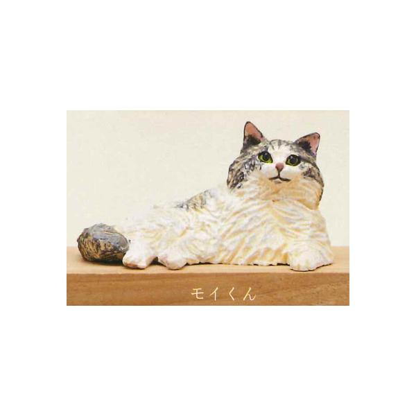 開封済み】キタンクラブ ガチャ 木彫り彫刻家 はしもとみお 猫の彫刻2