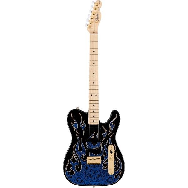 Fender　James Burton Telecaster Blue Paisley Flames