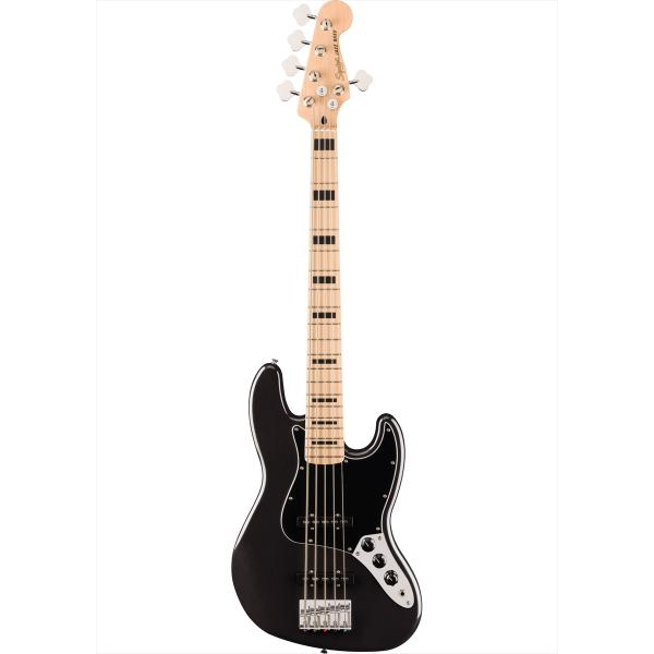 Squier by Fender Affinity Series Active Jazz Bass V Black Metallic