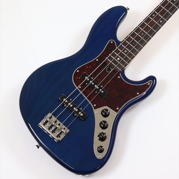 Fender　Made in Japan Limited Active Modern Jazz Bass, Rosewood Fingerboard, Sapphire Blue Transparent [JD26016803]