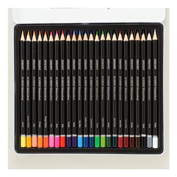 ダーウェント（DERWENT） ダーウェントアカデミ− 水彩色鉛筆24色