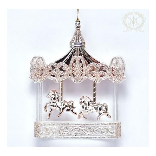 ハルモニア　クリスタル メリーゴーランド 新品】HERMONIER（ハルモニア）メリーゴーランドオルゴールの通販 by