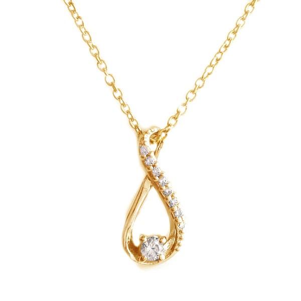 ネックレス ダイヤモンド ピンクゴールド k10pgの人気商品・通販・価格  