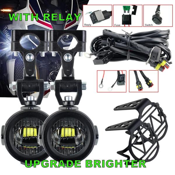フォグランプ 補助ライト BMW R1200GS F800GS F700GS F650 K1600 40W 6000K