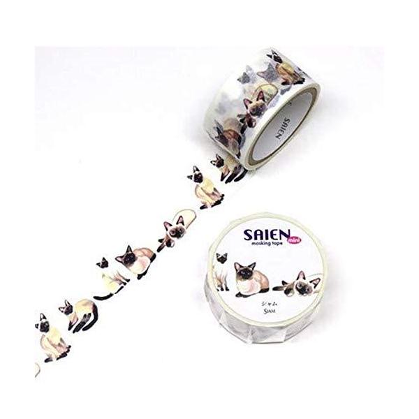 Kamiiso サイ サイエンマスキングテープ エン マスキング テープ 和紙 テープ 猫 mmx4m メイビーストアyahoo 店 通販 Yahoo ショッピング