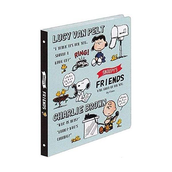 Peanuts バインダー スヌーピー キャラクター スリムセットバインダー ルーズリーフノート B5 26穴用 インデックス付 Disney ルーズリーフバインダーの価格と最安値 おすすめ通販を激安で