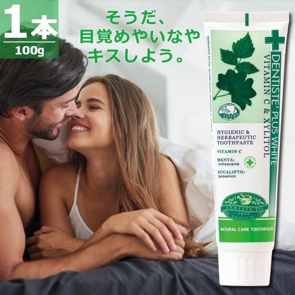 【正規品】デンティス DENTISTE' [100g×1本] 歯磨き粉 PLUS WHITE プラスホワイト