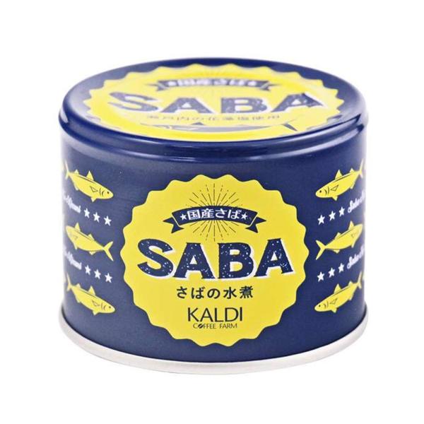 KALDI カルディ さばの水煮 190g サバ缶 さば缶 鯖缶 鯖の水煮 缶詰 缶詰め SABA サタデープラス