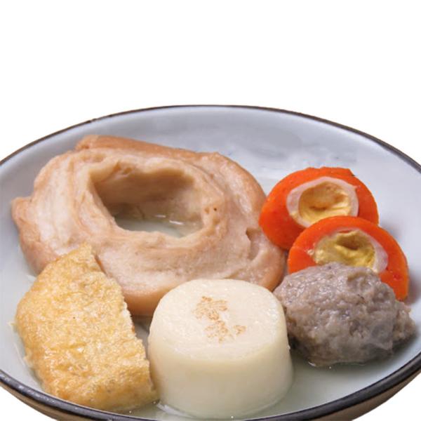 マツコの知らない世界で紹介された「金澤おでん」「赤玉ばくだん」を含むおでん種セット内容量：にぎすつみれ×１、肉いなり×１、車麩×１、赤玉ばくだん×１、海老しんじょう×１、出汁150ml賞味期限：パッケージに記載（要冷凍）