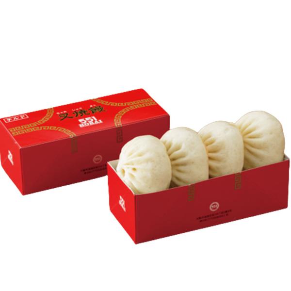 代引不可 551蓬莱 551 叉焼まん チャーシューまん 1箱 4個入 冷蔵 中華まん 点心 大阪 ちまたのジョーシキちゃん