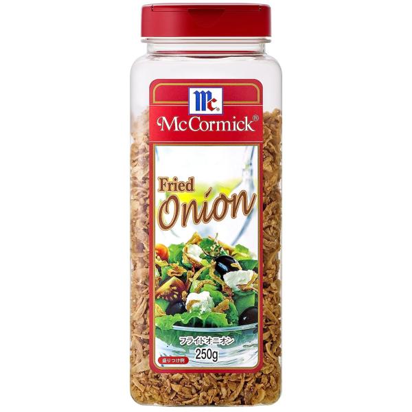 たまねぎを香ばしく揚げた、カリッとした歯触りが特徴です。サラダ、ステーキ、チャーハンやカレー等にそのままふりかけて。内容量：250g×1個賞味期限：パッケージに記載