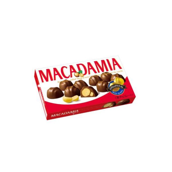 明治マカダミアチョコレート 9粒入り×1個 マカダミアナッツ チョコ まろやか 人気 サタプラ