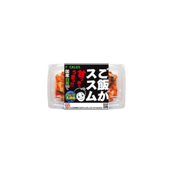 ピックルスコ一ポレ一ション ご飯がススムキムチ 180g×1個 ご飯のお供 うま辛 国産 ロングセラー 漬物 サタプラ 冷蔵