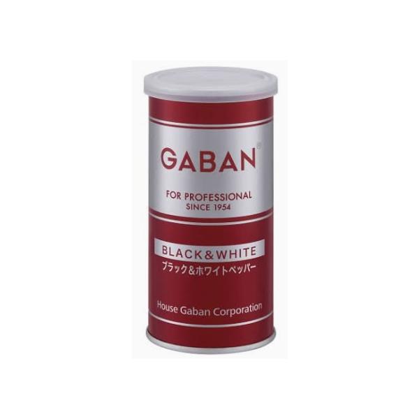 ギャバン ブラック＆ホワイトペッパー 缶 (90g)×1個 調味料 胡椒 大容量 業務用