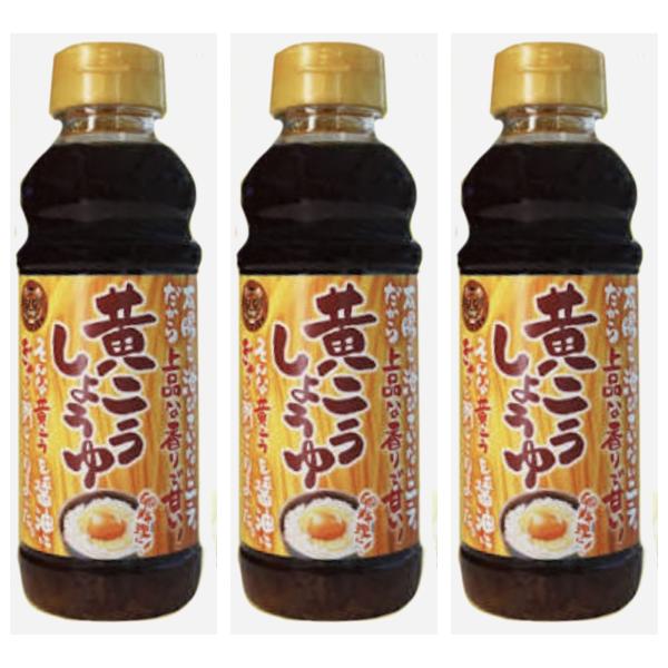 とら醤油 黄ニラしょうゆ 1本300ml×3個 しょうゆ 調味料 ニラ