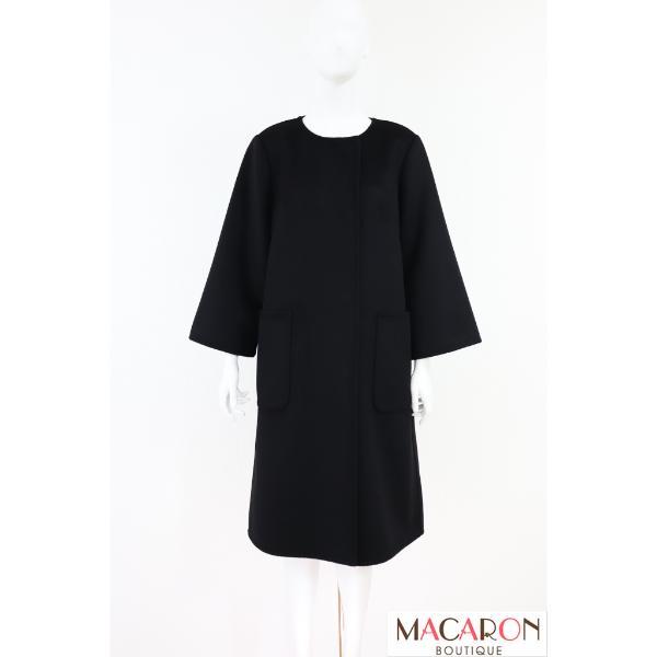 Rene Rene（ルネ） カシミヤダブルフェイスコート 6148300 黒/ブラック  