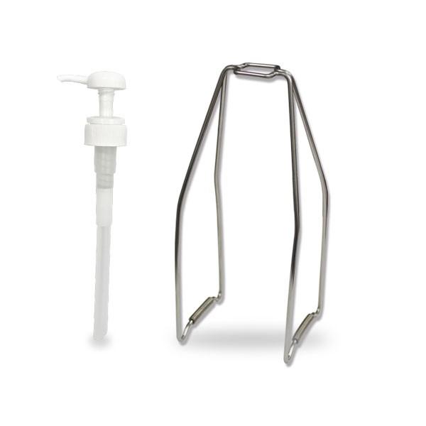 マカダミ屋 パウチ専用スタンドホルダーとプッシュポンプのセット