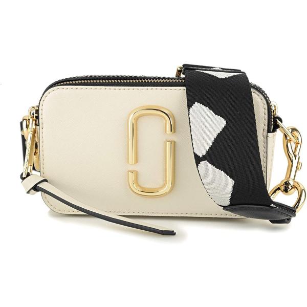 マークジェイコブス　カメラバッグ　ショルダーバッグ 2way オフホワイト MARC JACOBS マークジェイコブス SNAPSHOT スナップショット