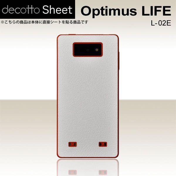 Optimus LIFE L-02E  p fR V[g decotto  y n[hU[zCg z