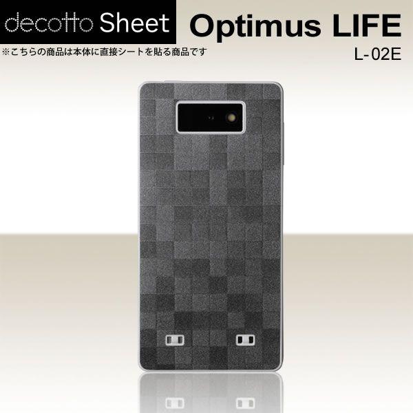 Optimus LIFE L-02E  p fR V[g decotto  y XNGA_[NO[ z