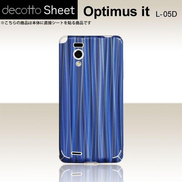 Optimus it L-05D  p fR V[g decotto  y XpCu[ z