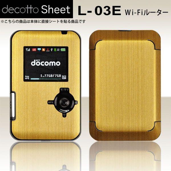 L-03E Wi-Fi[^[ p fR V[g decotto OʃZbg yAbVS[hz