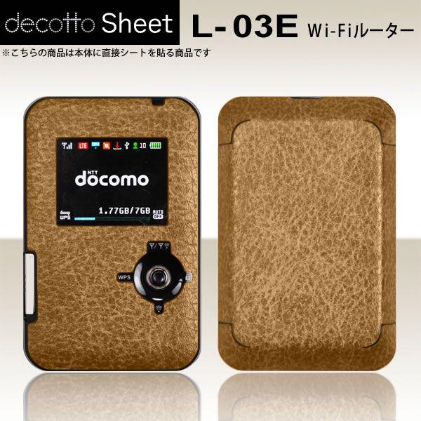 L-03E Wi-Fi[^[ p fR V[g decotto OʃZbg yNVbNLz